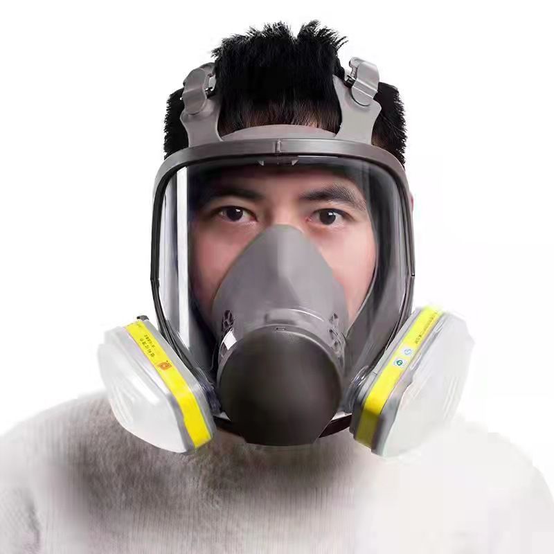 Mask gas mask full mask spray paint protection special biochemical dust