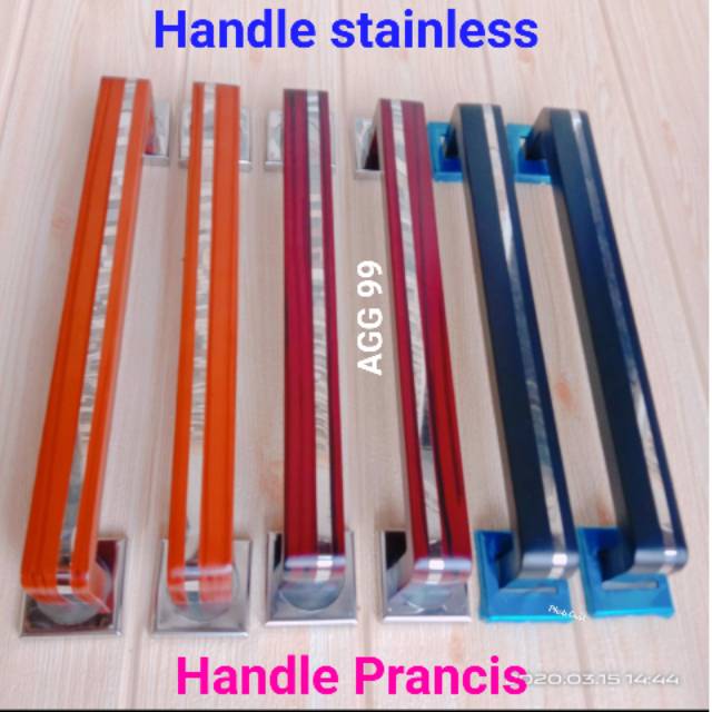 French stainless Pull Handle 45cm Long Handle French Door Handle 45cm