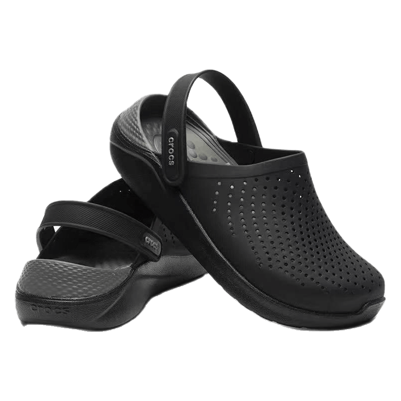2023 new crocs men's beach breathable sandals Shopee Philippines