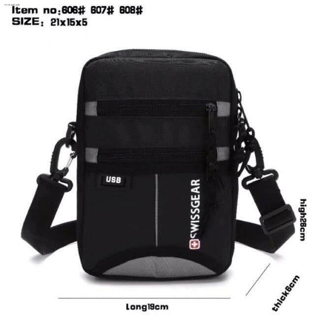 men bagman bag Swiss gear Leisure Crossbody Bag Men's Oneshoulder Bag