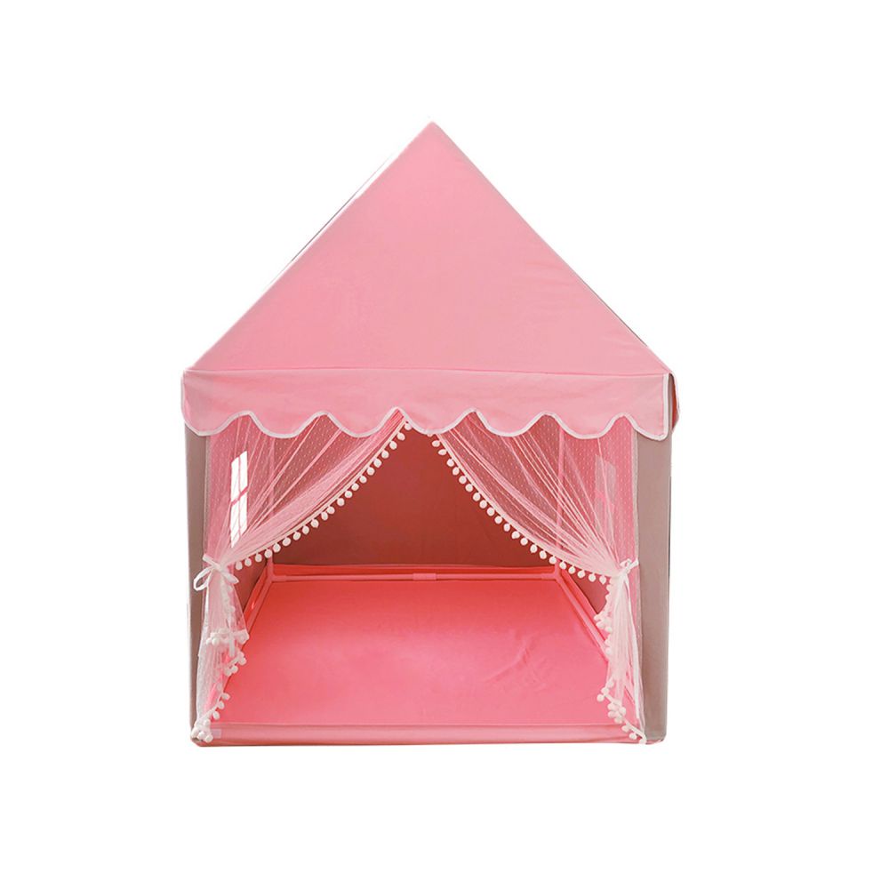 Children's Tent Indoor Play House Pink Princess PVC Tent Doll House For