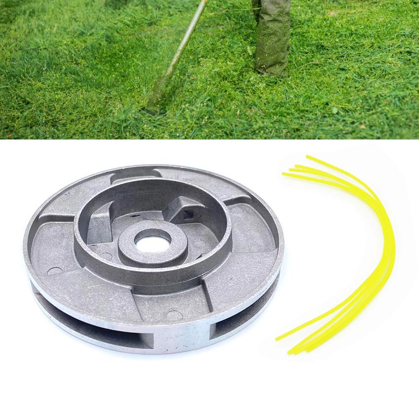 Aluminum Grass Trimmer Head For Brush Cutter Head Strimmer Replacement