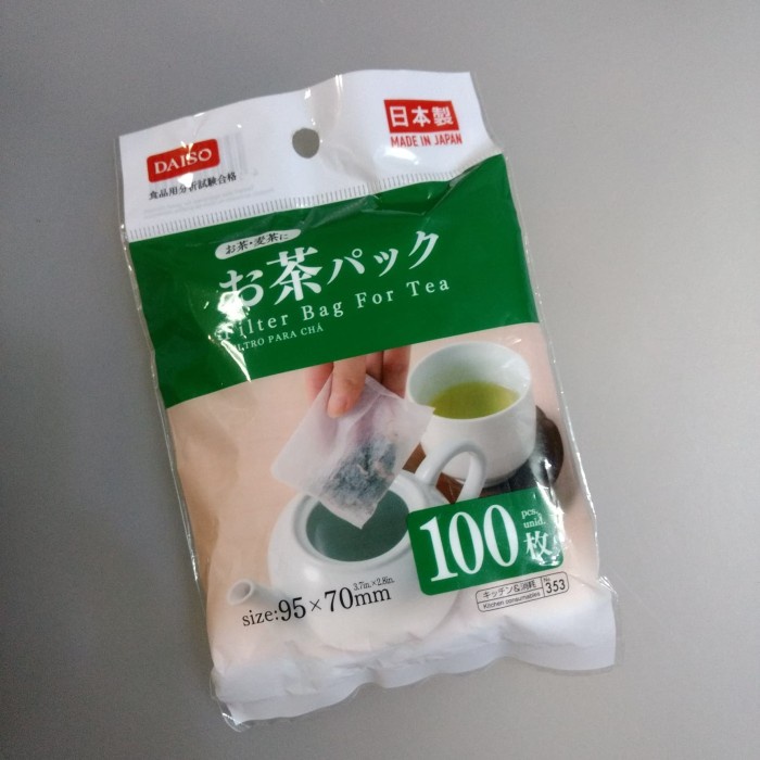 Daiso Coffee Tea Bag Shabu Shabu Herbal Paper Tea Bag Contents 100