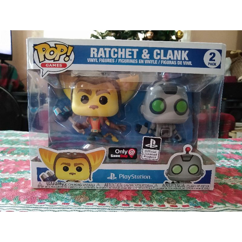 Funko POP Games! Playstation Ratchet and Clank Vinyl Figures Shopee Philippines