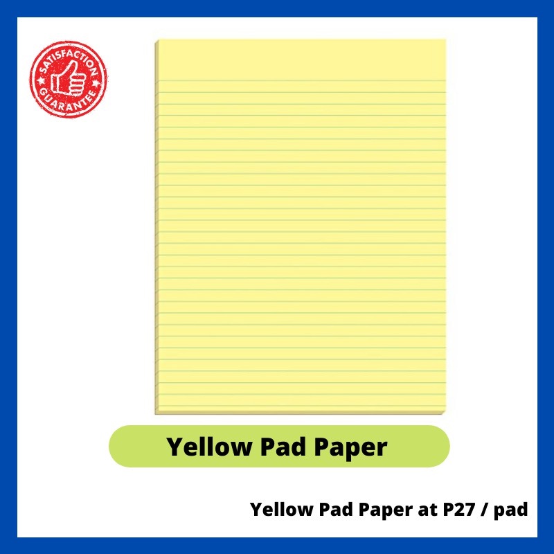 Save On Yellow Pad Paper Long 80 Leaves Pad Paper School