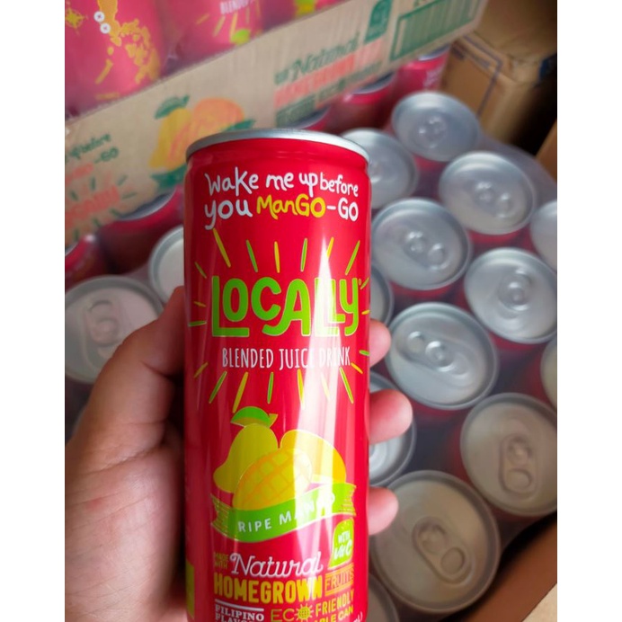 MANGO Locally Blended Juice drink 240ml Shopee Philippines