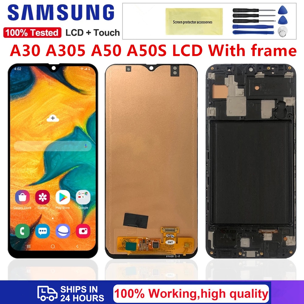 Display Screen for Samsung Galaxy A30 A50 A50S A305 LCD Digitizer