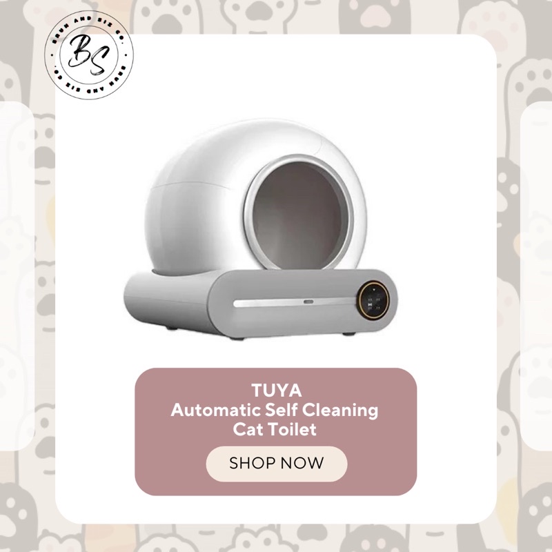 Smart Automatic Cat Litter Box Self Cleaning Cat Litter Box with Odor