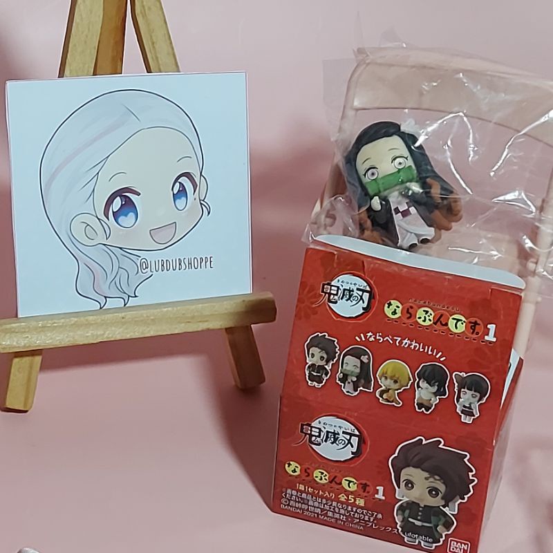 Kimetsu no Yaiba demon slayer — Nezuko Kamado — Bandai Chibi Figure