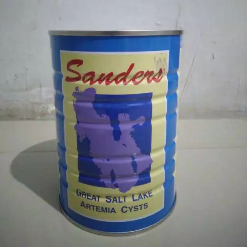 Artemia Sanders Blue 425gram 1 Tin, Natural Feed baby brine shrimp Shopee Philippines
