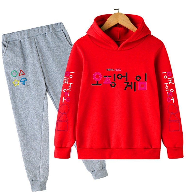 squid game costume Children Set COS Disguise Korean Drama Halloween