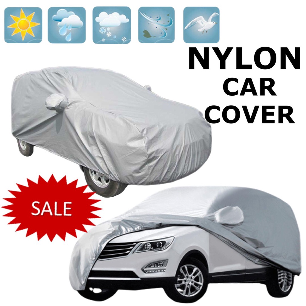 NYLON CAR COVER FOR SUZUKI ERTIGA 2018 BELOW DUSTPROTECTED,WIND