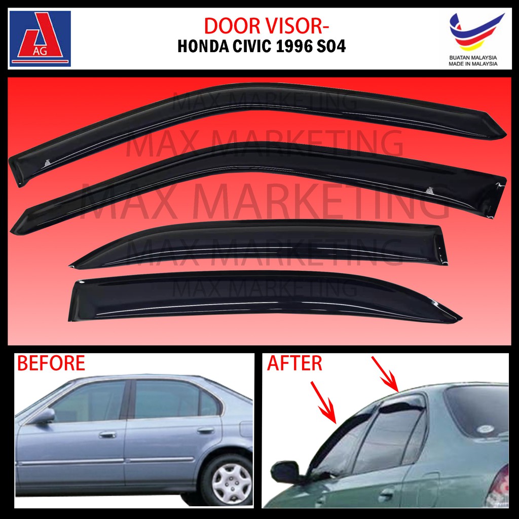 Honda Civic EK SO4 4Door (6th Gen) 19952000 AG OEM Malaysia Door Visor