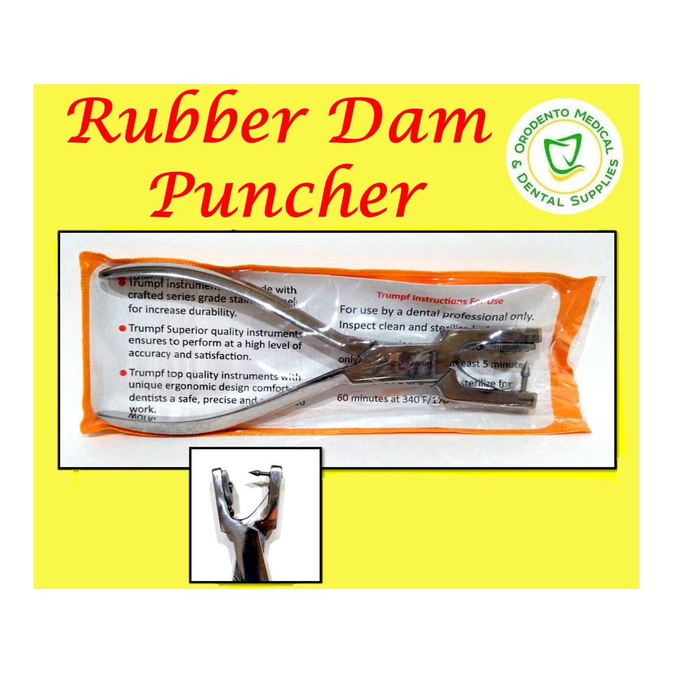 Dental Rubber Dam Puncher Trumpf Dental Shopee Philippines