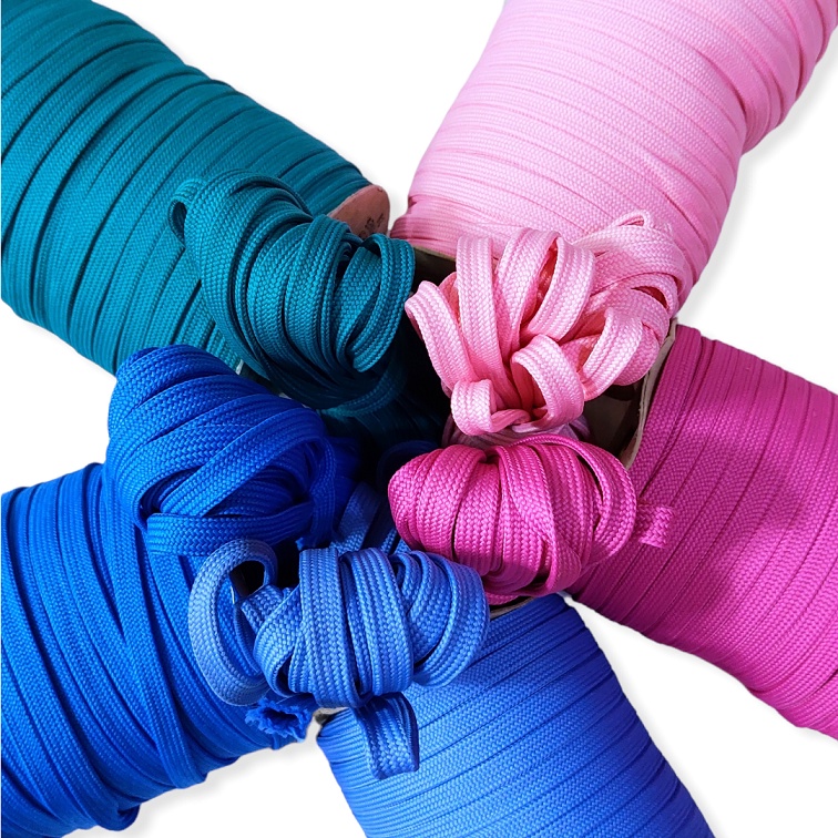 Yarns Art 10 YARDS FLAT CORD/ SHOE STRING/ SHOE LACE (3/8"= 9mm