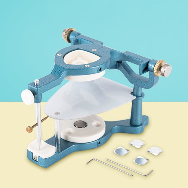 Alloy Big Articulators Adjustable Denture Anatomic Articulator