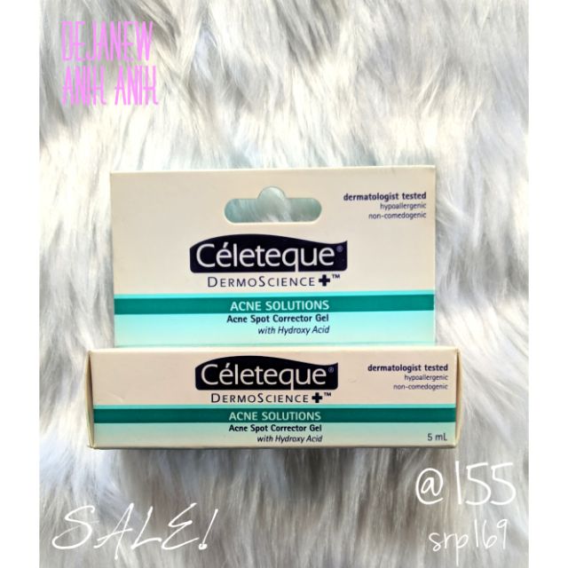 Celeteque Acne Spot Corrector Gel 5ml Shopee Philippines