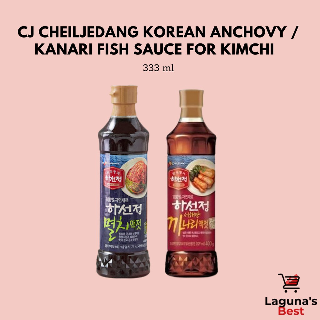 CJ Cheiljedang Korean Anchovy / Kanari Fish Sauce for Kimchi 333 ml Shopee Philippines