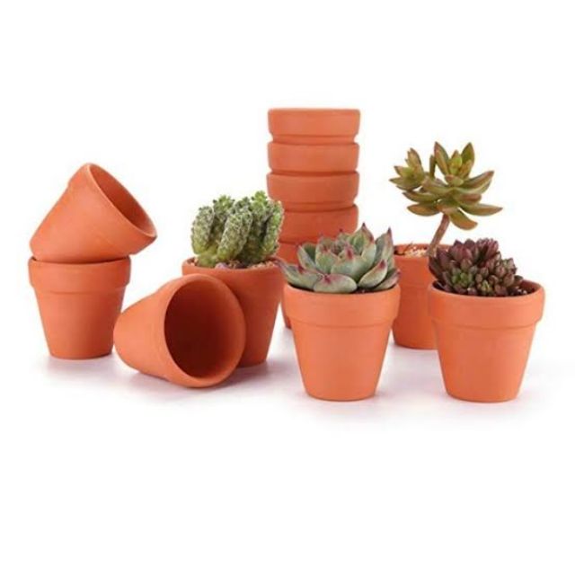 Mini Terracotta pots (no plants included) Shopee Philippines