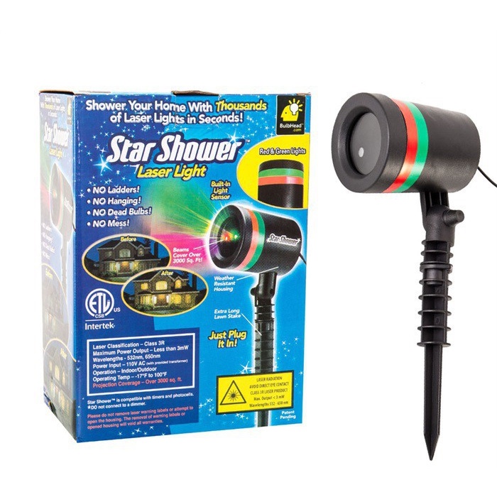 STSF MultiColor Star Shower Projector Star Laser Motion Star Projector