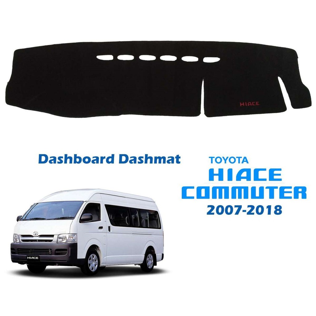 Toyota Hiace Commuter 20072018 Dashboard Cover Dashmat Shopee