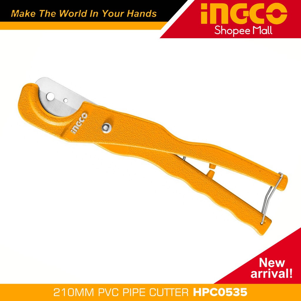 Ingco HPC0535 PVC Pipe Cutter 210mm Iht Shopee Philippines