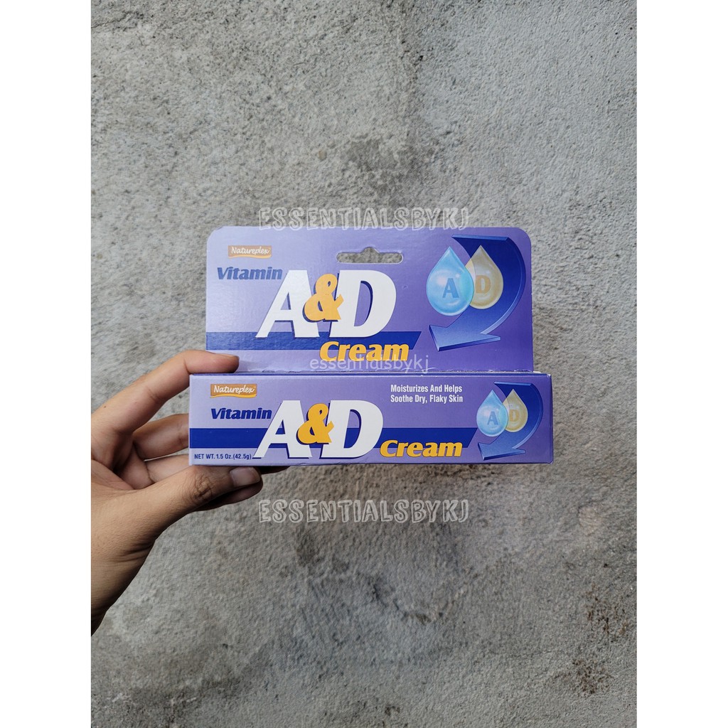 Natureplex Vitamin A & D Cream 42.5g for Diaper rash, Burns, Cuts