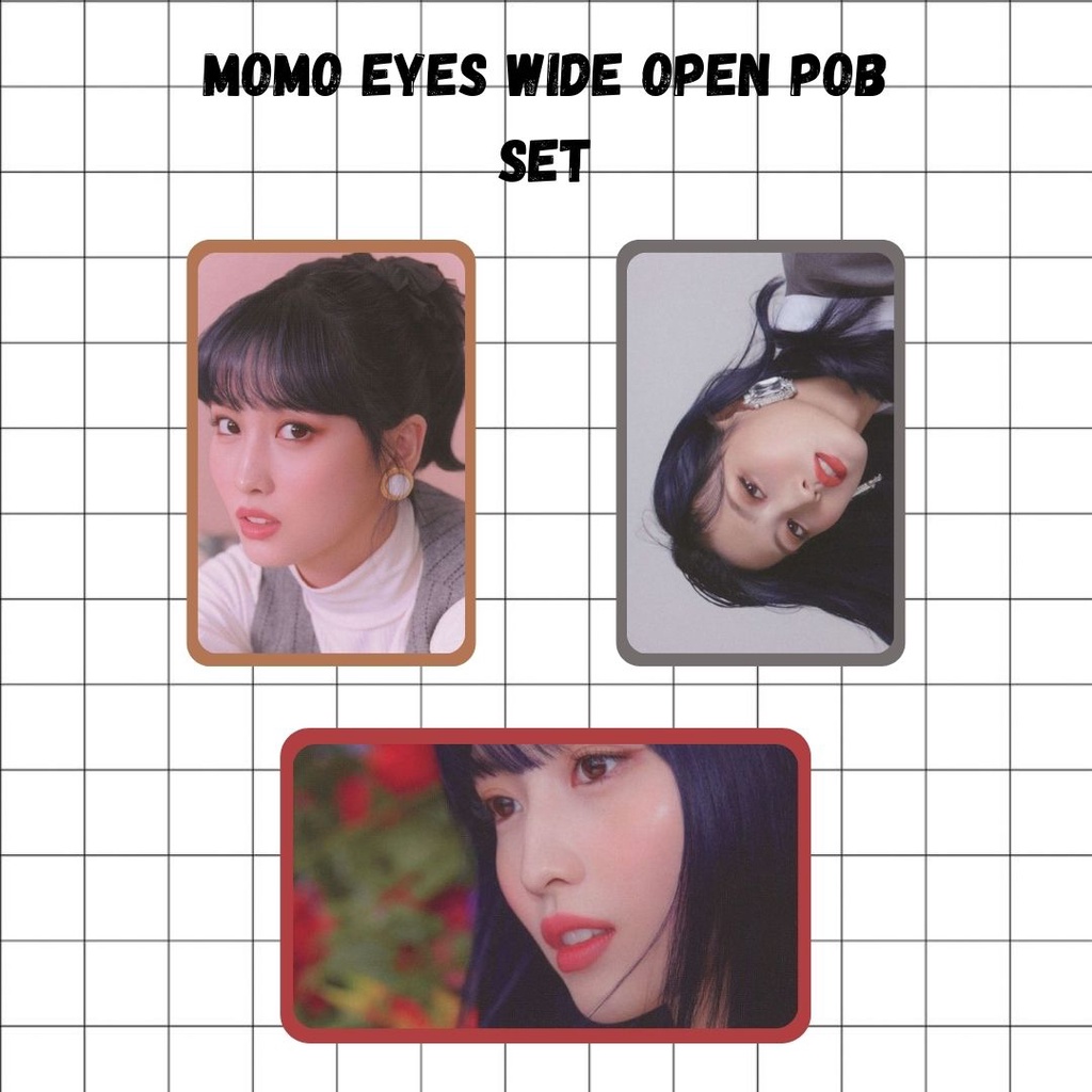 Twice Eyes Wide Open POB Member Set Photocard Shopee Philippines