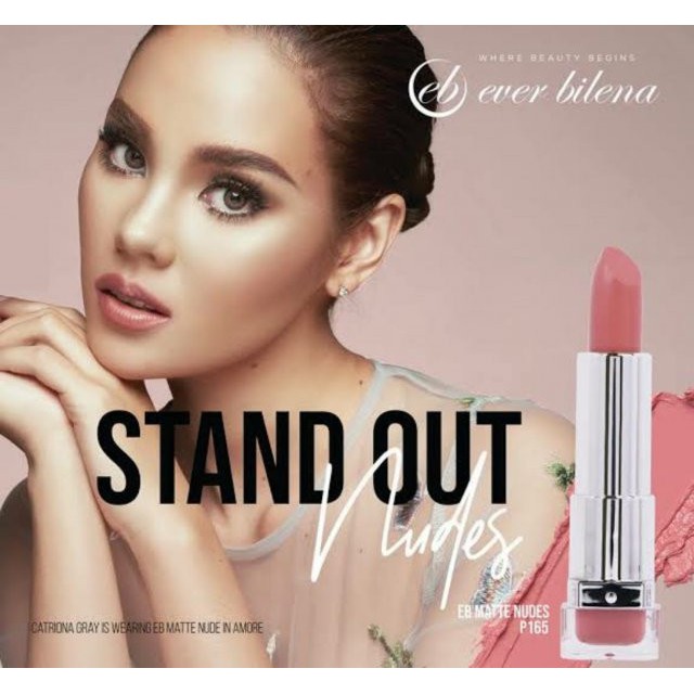 Ever Bilena Matte Nudes Lipstick. Expires Dec 2023 Shopee Philippines