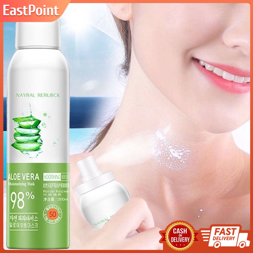 Aloe Vera Spray/Aloe Vera Hydrating Toning Moisturizing Spray Soothing