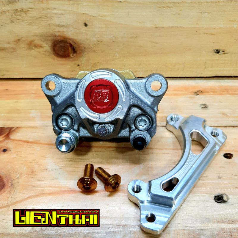 Formula 8.1 Caliper W/Bracket and free 2 bolts Honda click 125i/150i