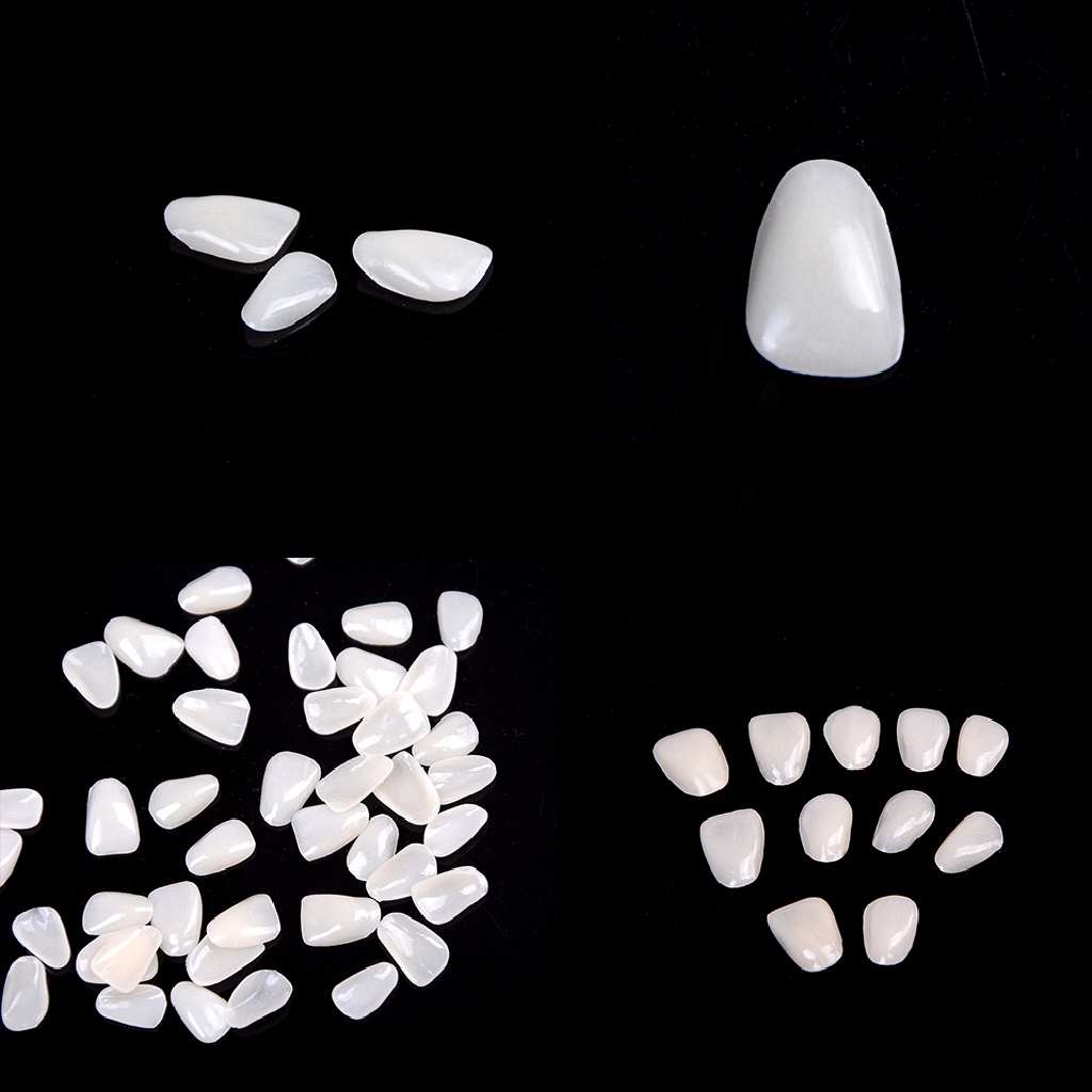 [boomfashion] 50pcs Veneers Resin Teeth Upper Anterior Porcelain Teeth
