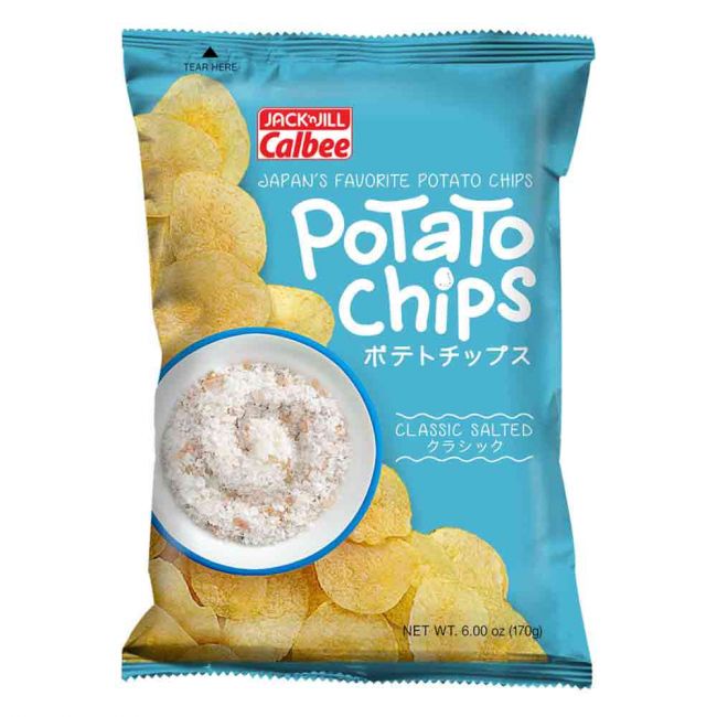 Calbee Potato Chips Classic Salted 170g Shopee Philippines