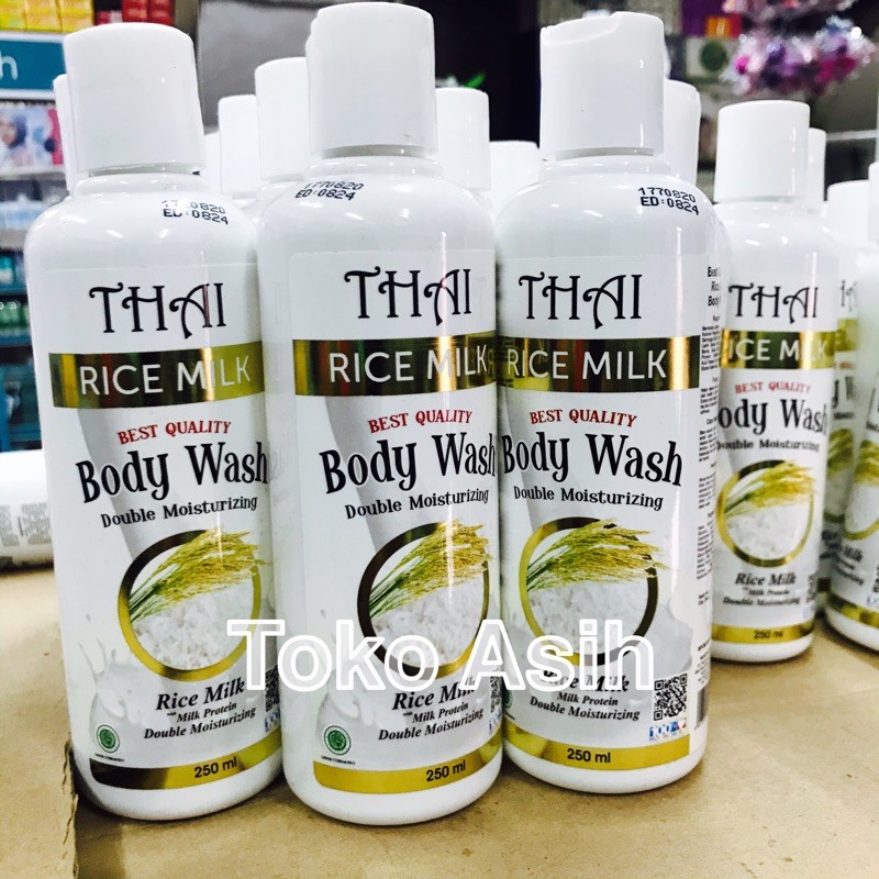Thai Goats Milk Body Wash / Thai Liquid Bath Soap 250ml Shopee