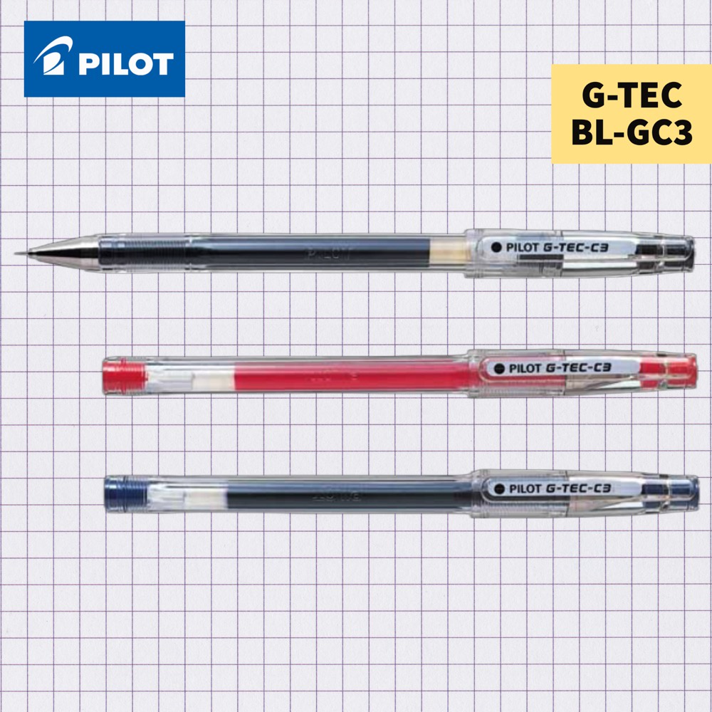 Pilot GTec Pen 0.3mm 0.4mm BLGC3 BLGC4 Gtec Gtech