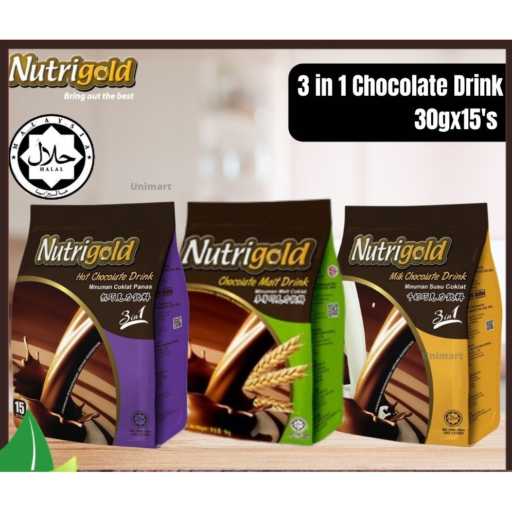 NUTRIGOLD Chocolate Malt Drink Shopee Philippines