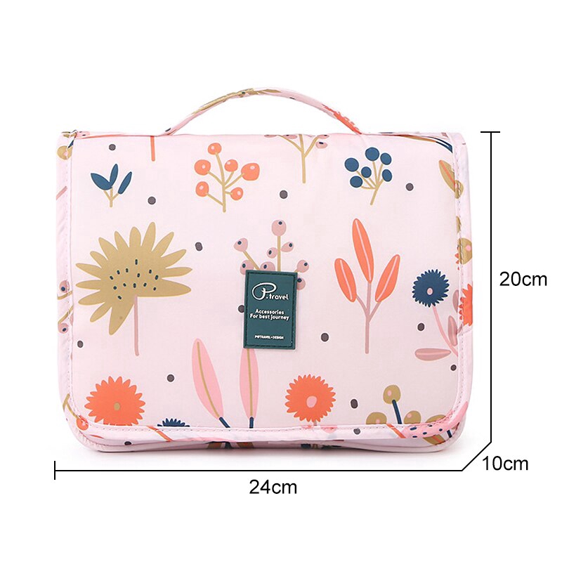POTRAVEL.DESIGN Women's Casual Waterproof Cosmetic Bags Female Large