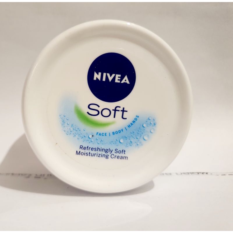 NIVEA SOFT MOISTURIZING CREAM.100ML Shopee Philippines
