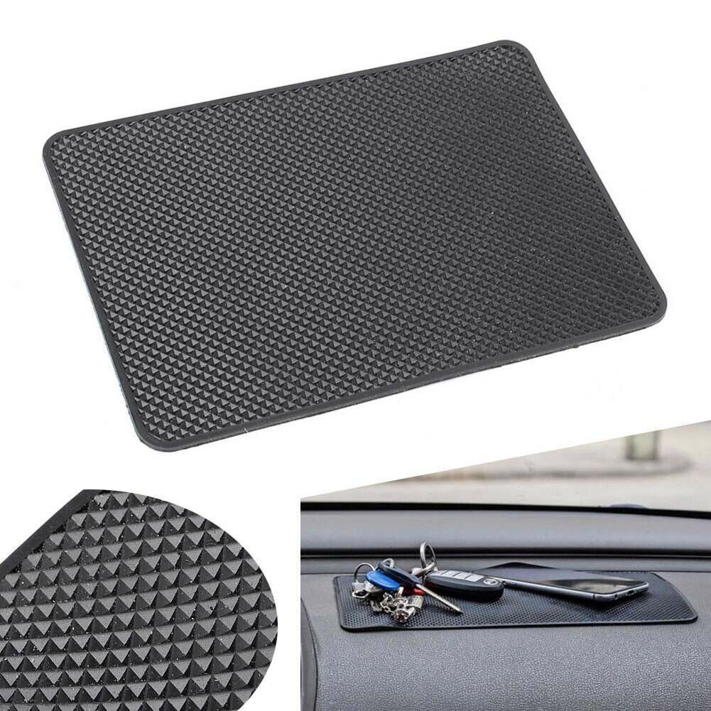 1 Pcs Black PVC soft rubber car phone antislip mat Car Dashboard