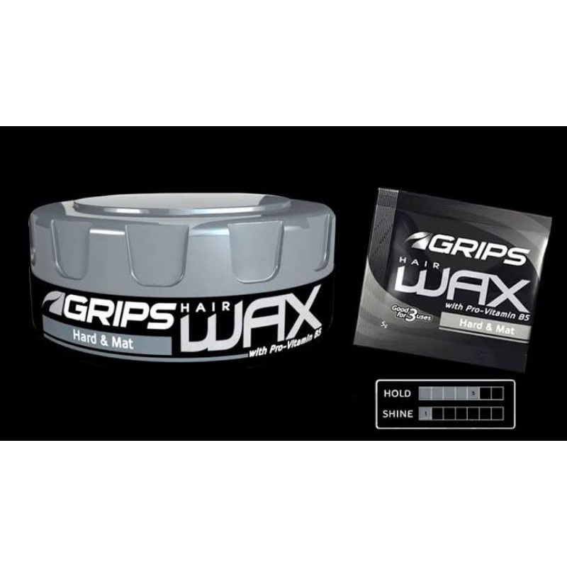 GRIPS HAIR WAX WITH PROVITAMIN b5 Shopee Philippines