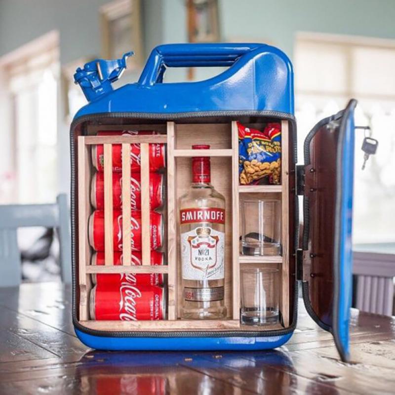 Whiskey Bar Mini Bar Jerry Can My Cave My Rules Personalized