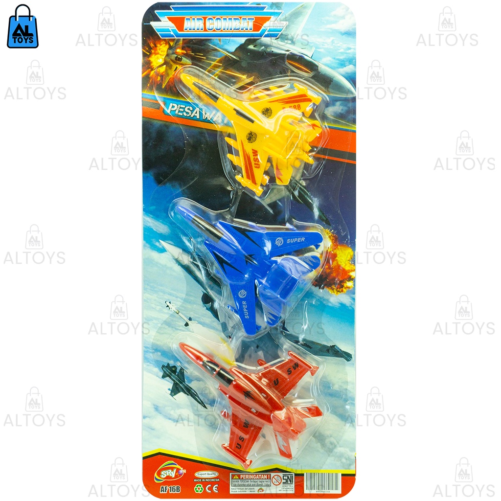 Mini Pullback Airplane Toy/Fighter Jet Toy Set Of 3 Shopee Philippines