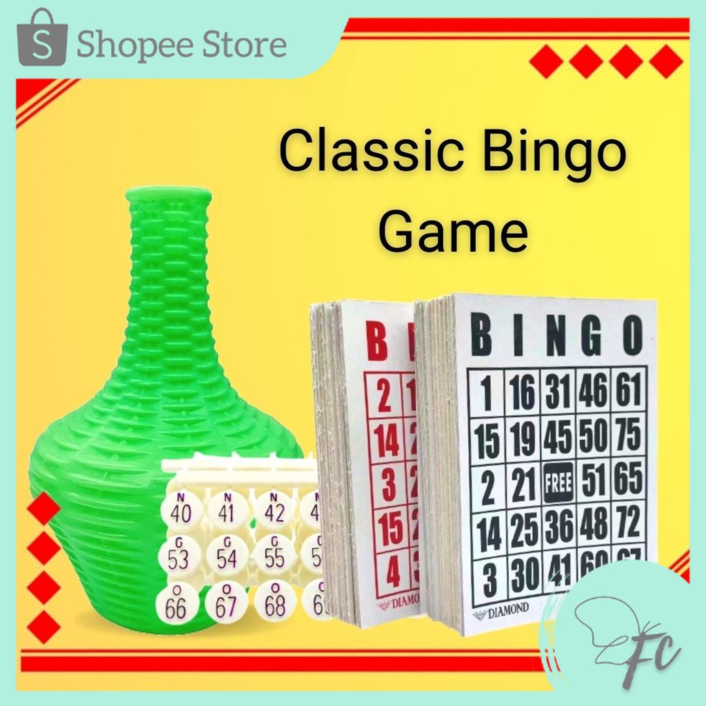 EFC Classic Bingo Game Educational Bingo Gametoys Bingo Set Bingo