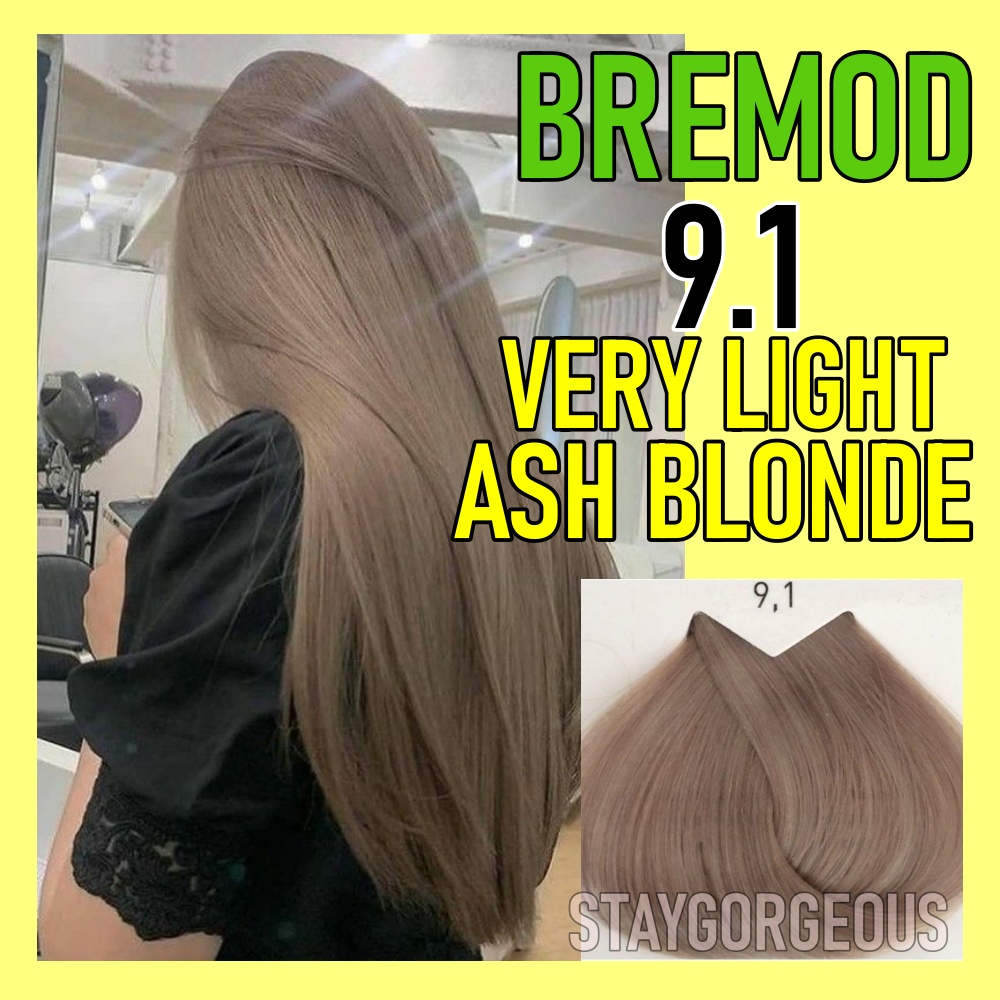 Bremod 9.1 Very Light Ash Blonde + Oxidizing Shopee Philippines