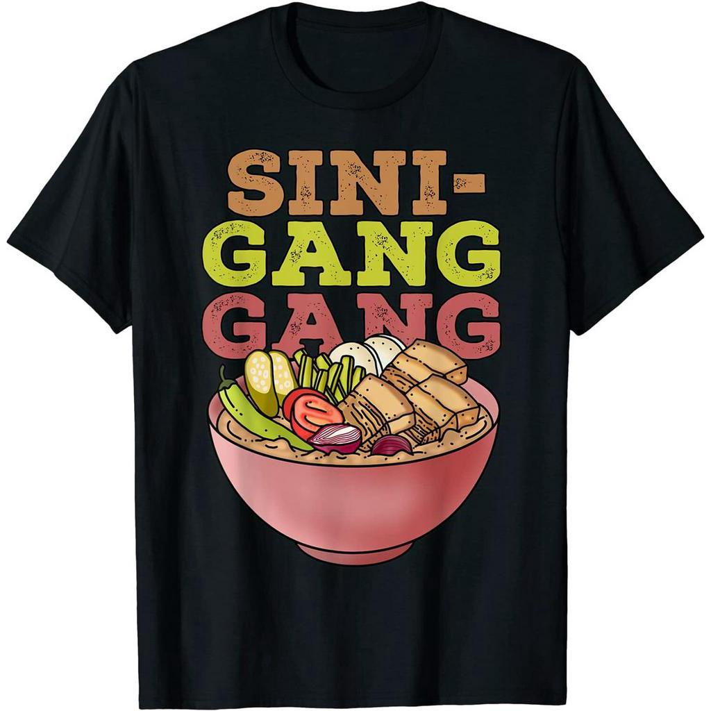 Funny Philippines Shirt Pinoy Filipino, Sinigang Gang Cotton T shirt