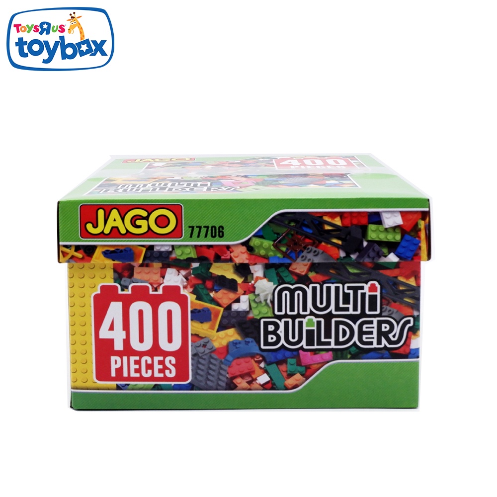 Jago Multi Builders Blocks 400 pieces (No. 77706) Shopee Philippines