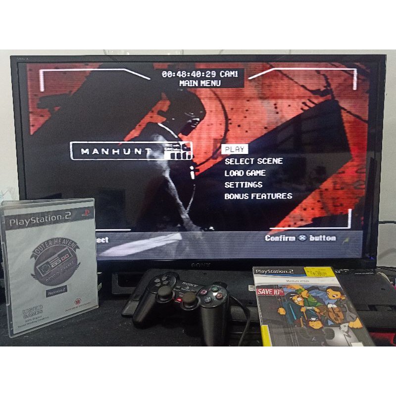 PS2 Manhunt NTSC U/C (Gamestop Case) Shopee Philippines