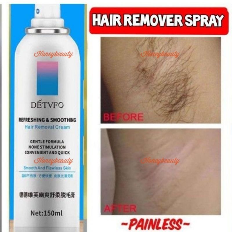 Private Part Hair Removal Cream spray 5min Fast painless Hair Removal Inhibitor Armpits legs