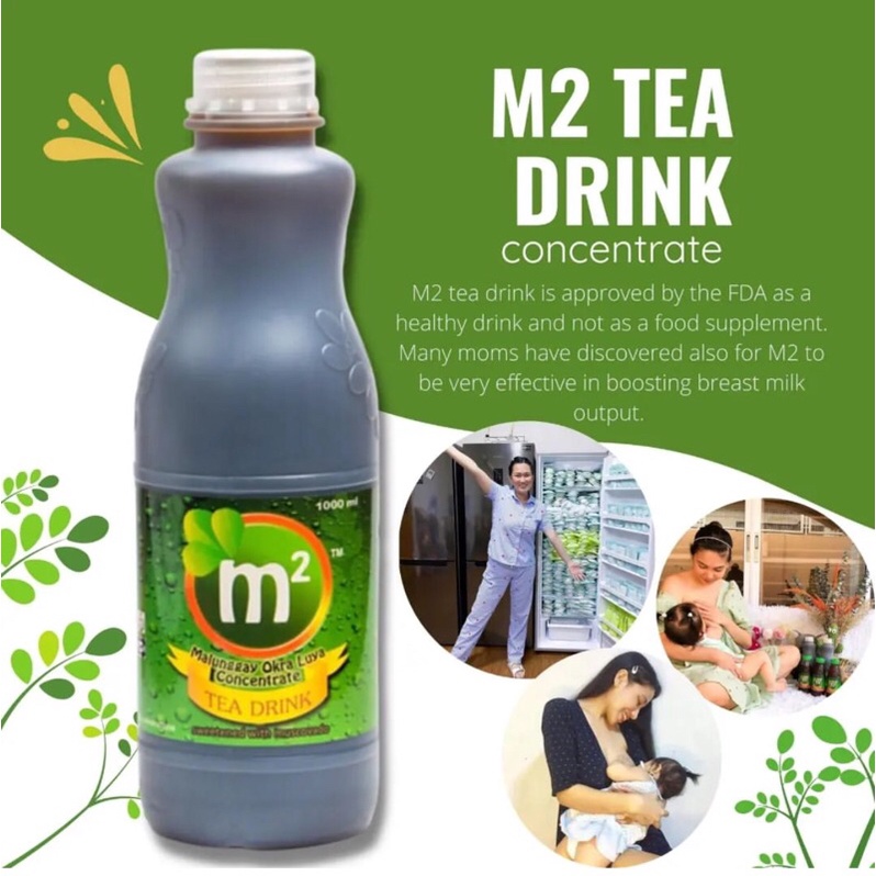 M2 Malunggay Concentrated Tea Drink 1000ml Shopee Philippines
