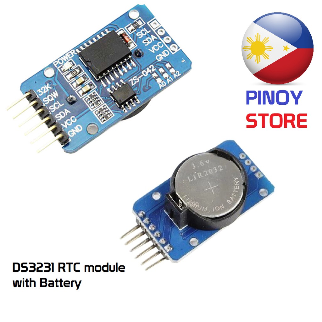 DS3231 RTC Real Time Clock module with battery for Arduino and other